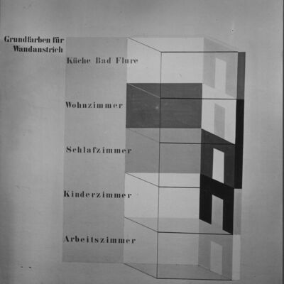 Bild vergr&ouml;&szlig;ern: "Die Frau" 1930 - Ausstellungskoje der Hochbauverwaltung